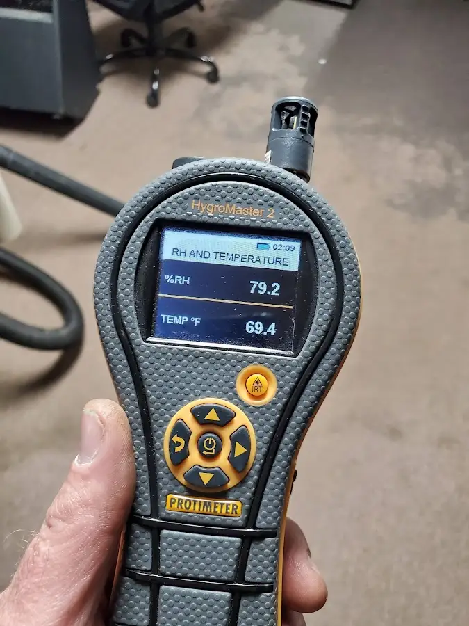 Moisture meter humidity assessment for Mold Remediation & Removal in Kapolei
